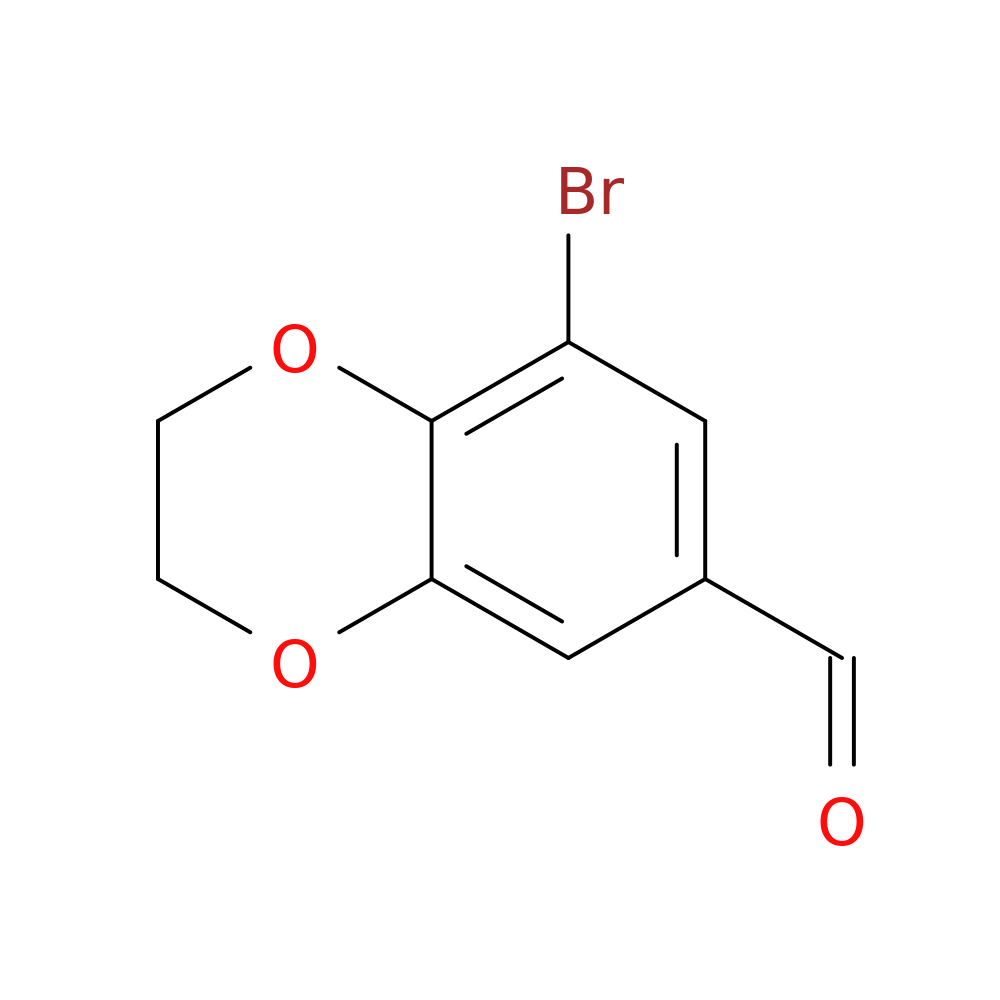 8-Bromo-2,3-dihydro-1,4-benzodioxine-6-carbaldehyde