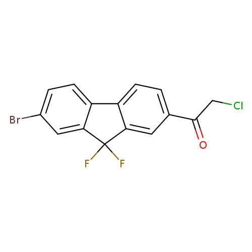1-(7-Bromo-9,9-difluoro-9H-fluoren-2-yl)-2-chloroethanone