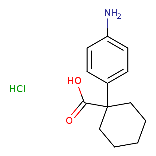 1-(4-aminophenyl)cyclohexane-1-carboxylicacidhydrochloride