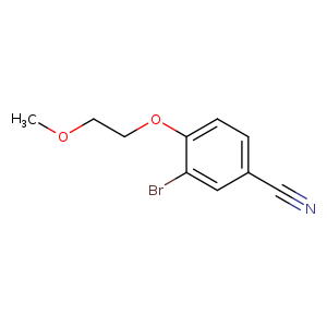 3-Bromo-4-(2-methoxyethoxy)benzonitrile