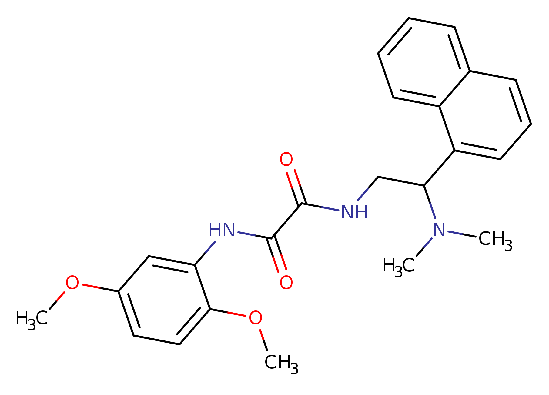 N'-(2,5-dimethoxyphenyl)-N-[2-(dimethylamino)-2-(naphthalen-1-yl)ethyl]ethanediamide