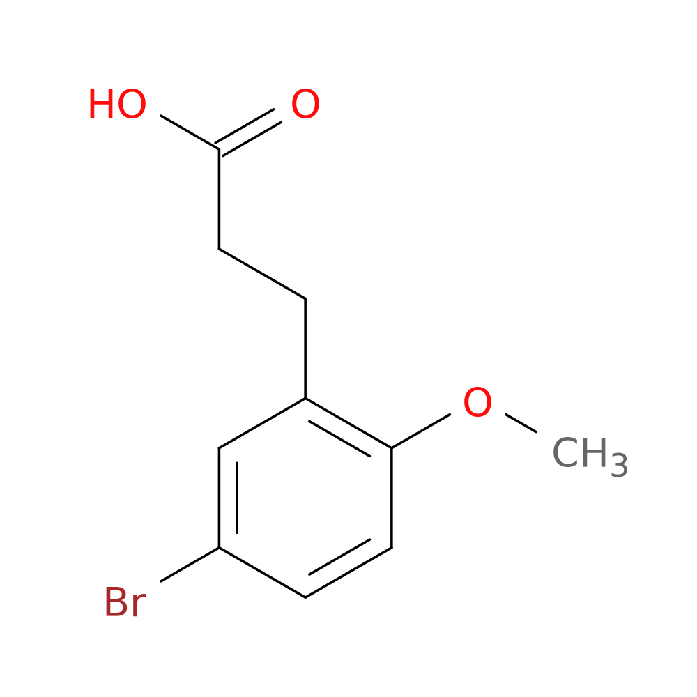 3-(5-Bromo-2-methoxyphenyl)propanoic acid