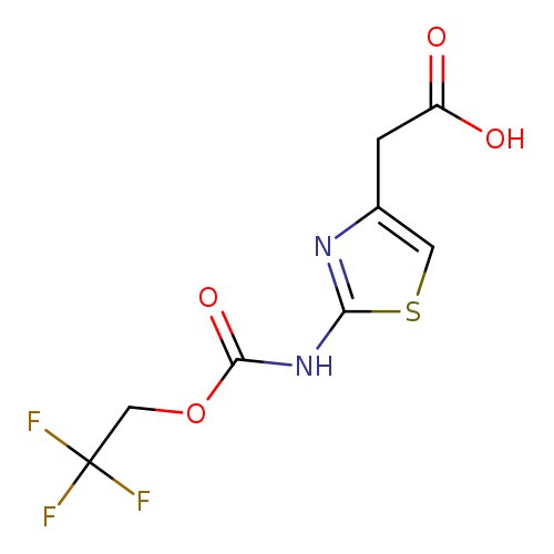 2-(2-([(2,2,2-Trifluoroethoxy)carbonyl]amino)-1,3-thiazol-4-yl)acetic acid
