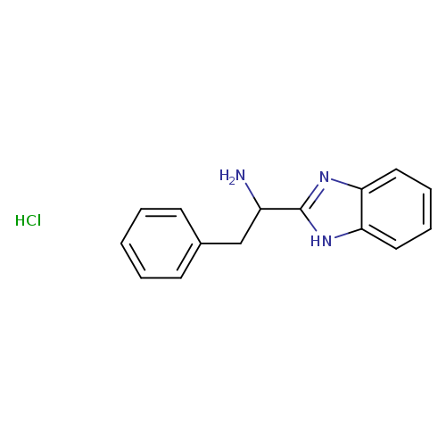 1-(1H-1,3-benzodiazol-2-yl)-2-phenylethan-1-amine hydrochloride