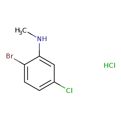 N-Methyl 2-bromo-5-chloroaniline, HCl