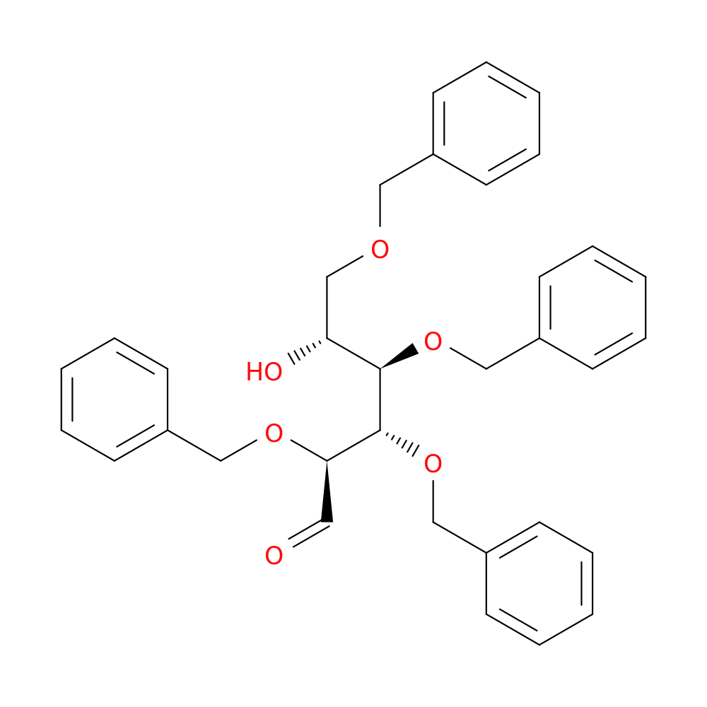 (2S,3S,4R,5R)-2,3,4,6-Tetrakis(benzyloxy)-5-hydroxyhexanal