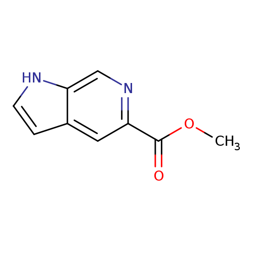 1H-Pyrrolo[2,3-c]pyridine-5-carboxylic acid, methyl ester
