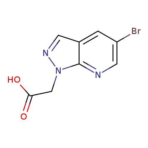 2-{5-bromo-1H-pyrazolo[3,4-b]pyridin-1-yl}aceticacid