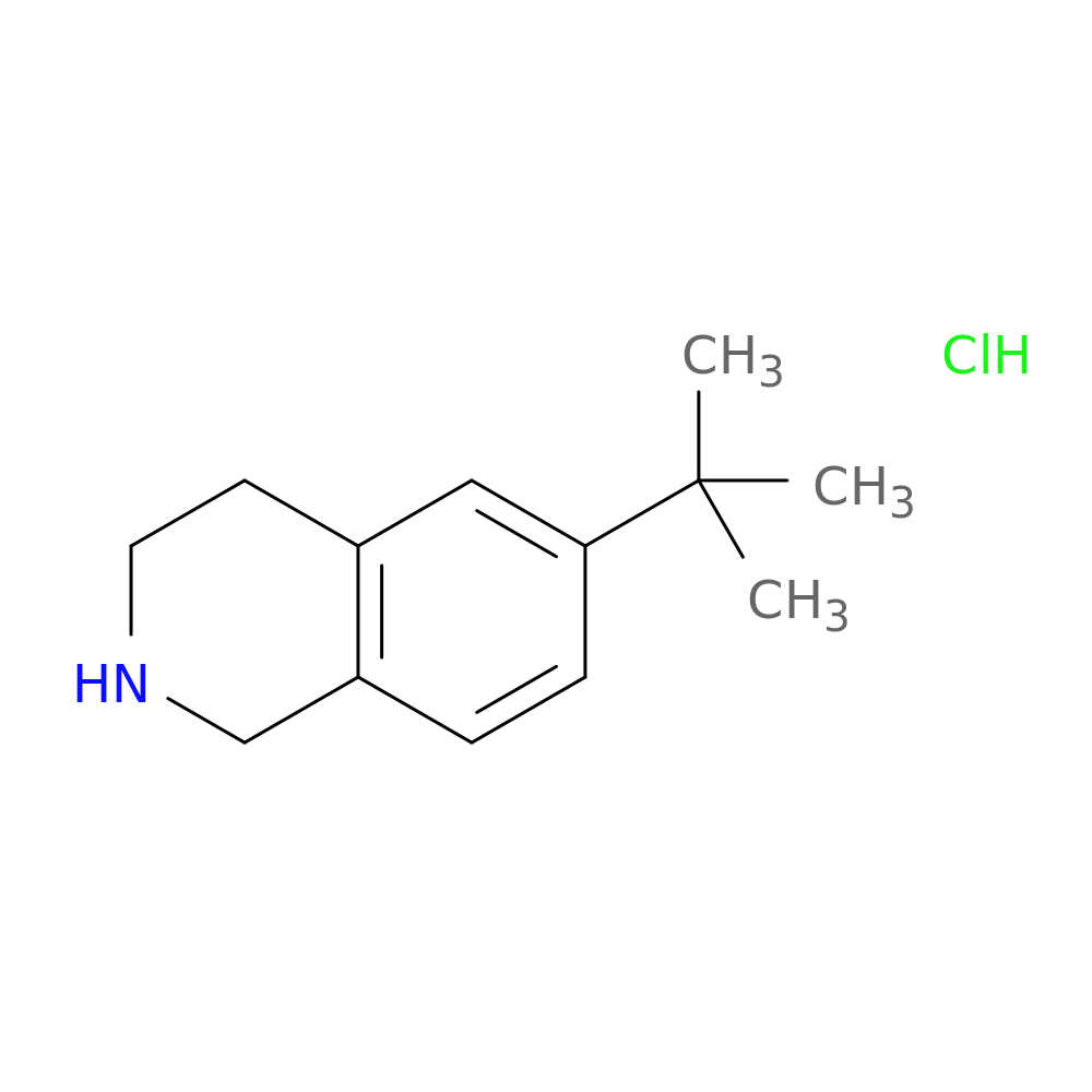 6-tert-butyl-1,2,3,4-tetrahydroisoquinoline hydrochloride