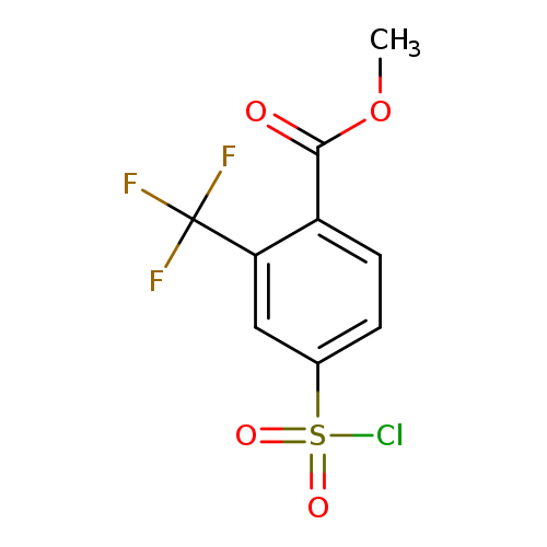 methyl 4-(chlorosulfonyl)-2-(trifluoromethyl)benzoate