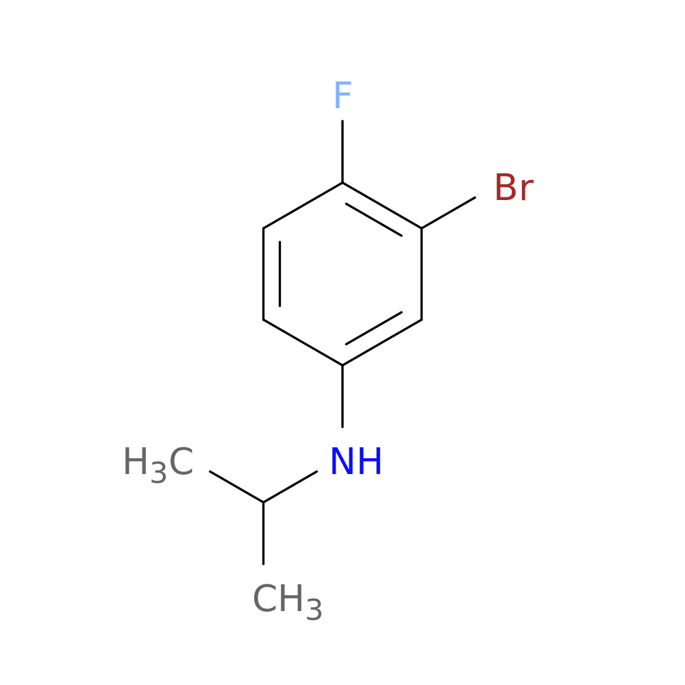 3-bromo-4-fluoro-N-(propan-2-yl)aniline