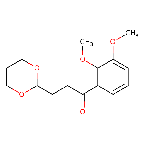 2',3'-Dimethoxy-3-(1,3-dioxan-2-yl)propiophenone