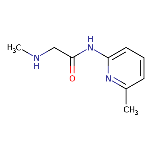 2-(methylamino)-N-(6-methylpyridin-2-yl)acetamide