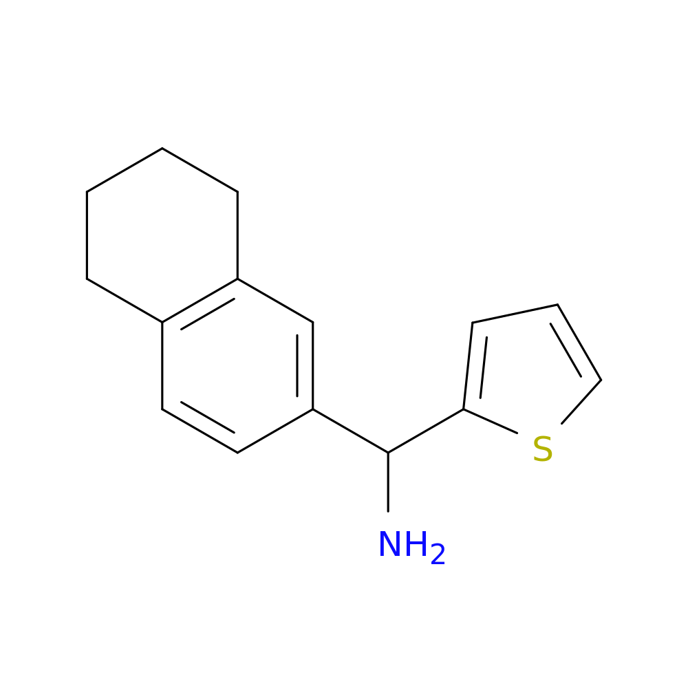 (5,6,7,8-Tetrahydronaphthalen-2-yl)(thiophen-2-yl)methanamine