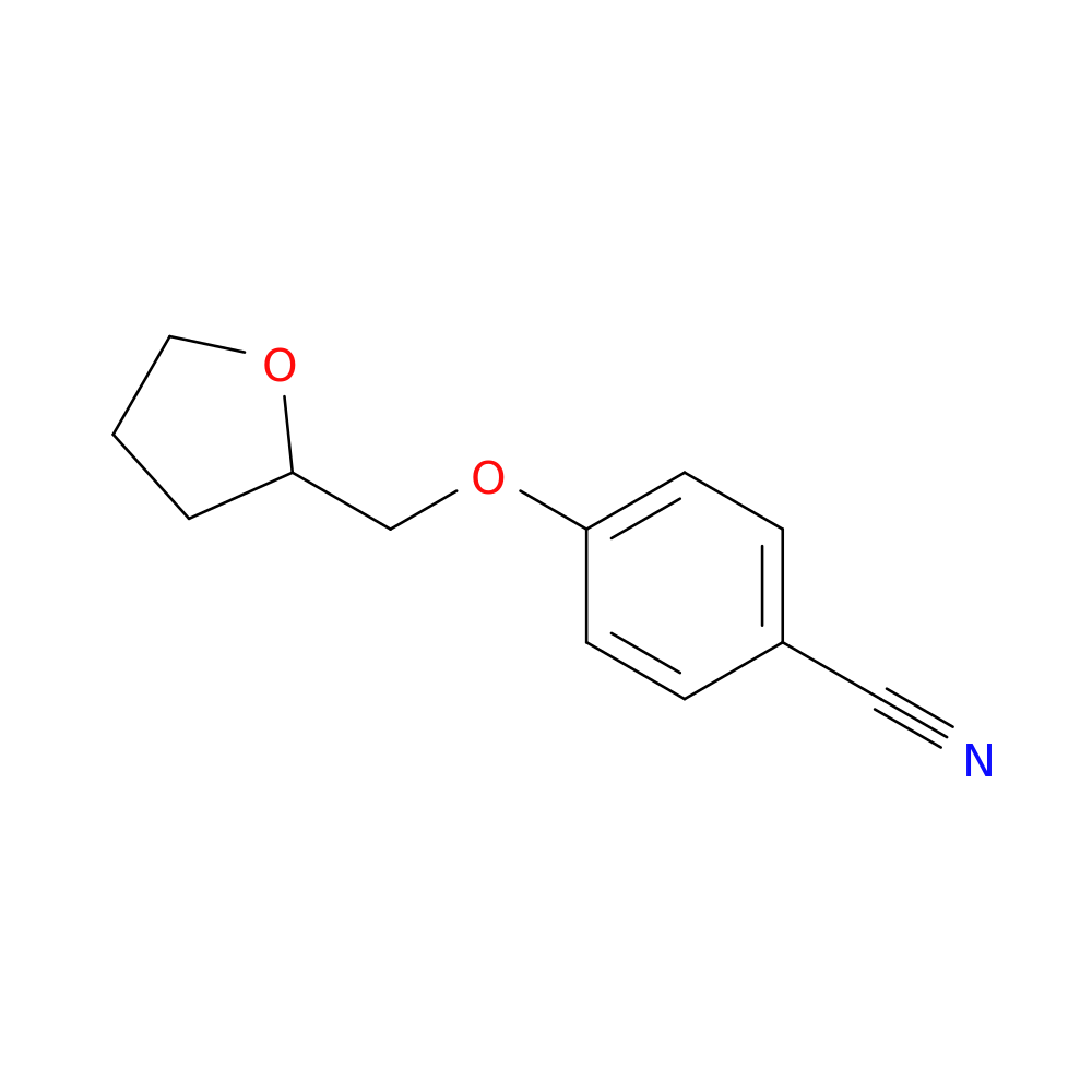 4-(Oxolan-2-ylmethoxy)benzonitrile