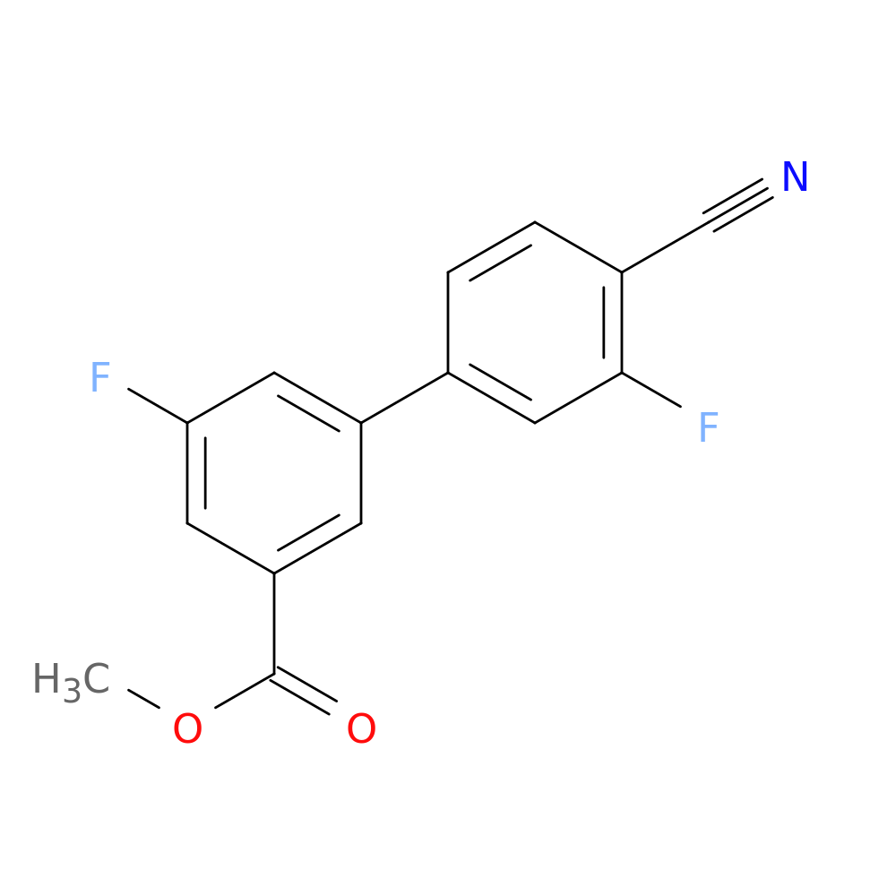 Methyl 3-(4-cyano-3-fluorophenyl)-5-fluorobenzoate