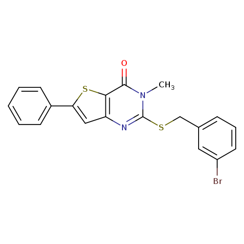 2-{[(3-bromophenyl)methyl]sulfanyl}-3-methyl-6-phenyl-3H,4H-thieno[3,2-d]pyrimidin-4-one