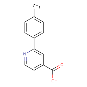 4-Pyridinecarboxylic acid, 2-(4-methylphenyl)-
