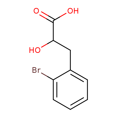 3-(2-Bromophenyl)-2-hydroxypropanoic acid