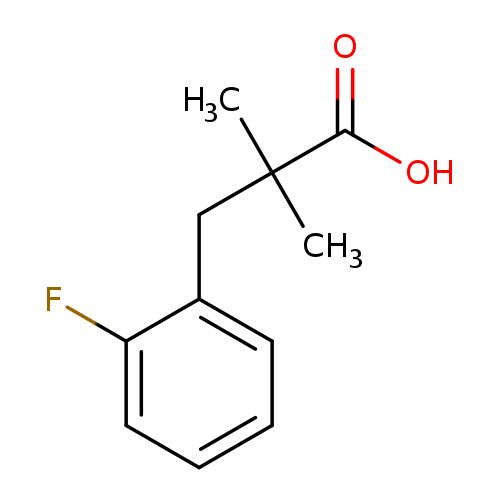 3-(2-Fluorophenyl)-2,2-dimethylpropanoic acid