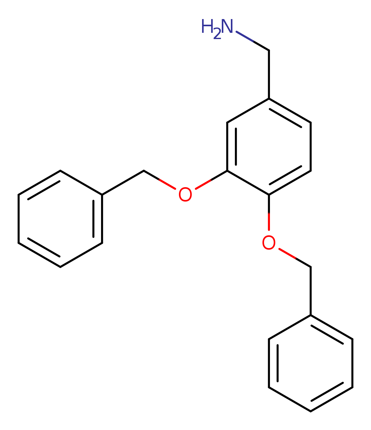 Benzenemethanamine, 3,4-bis(phenylmethoxy)-