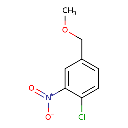 1-chloro-4-(methoxymethyl)-2-nitrobenzene