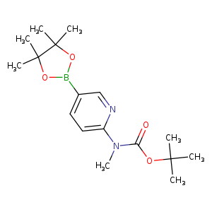 TERT-BUTYL N-METHYL-N-[5-(4,4,5,5-TETRAMETHYL-[1,3,2]DIOXABOROLAN-2-YL)PYRIDIN-2-YL]CARBAMATE