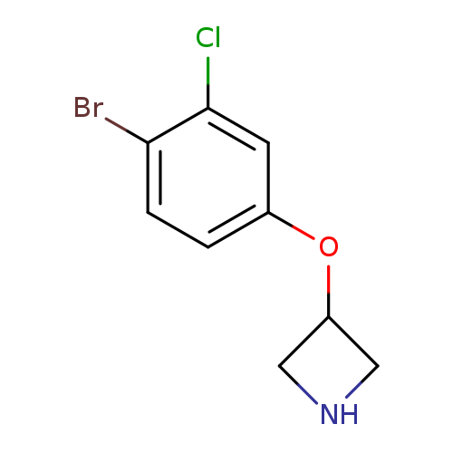 3-(4-Bromo-3-chlorophenoxy)azetidine
