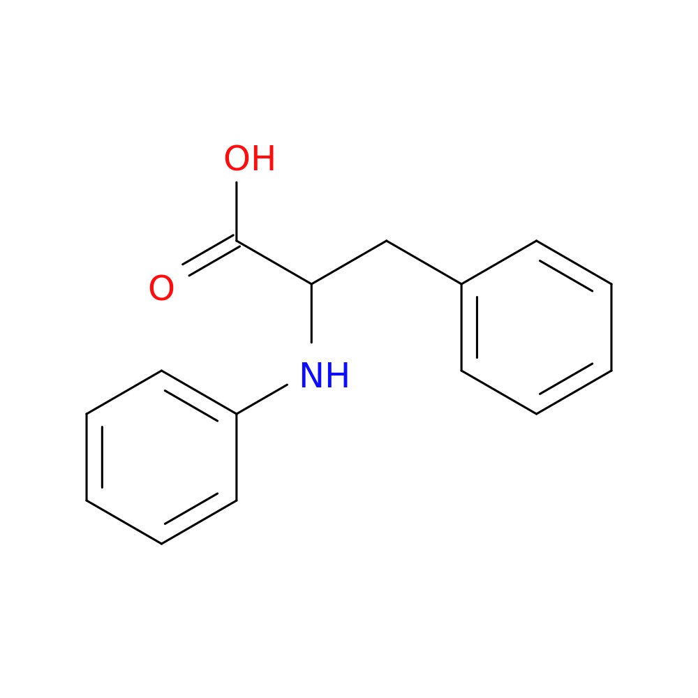 3-phenyl-2-(phenylamino)propanoic acid