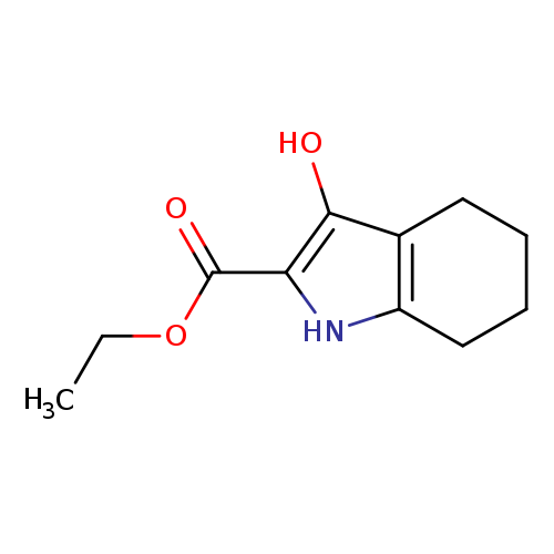 1H-Indole-2-carboxylic acid, 4,5,6,7-tetrahydro-3-hydroxy-, ethyl ester