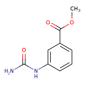 Benzoic acid,3-[(aminocarbonyl)amino]-, methyl ester