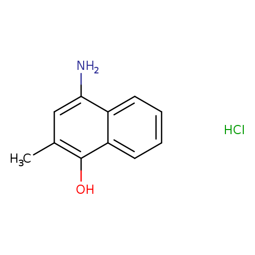 1-Naphthalenol, 4-amino-2-methyl-, hydrochloride (1:1)
