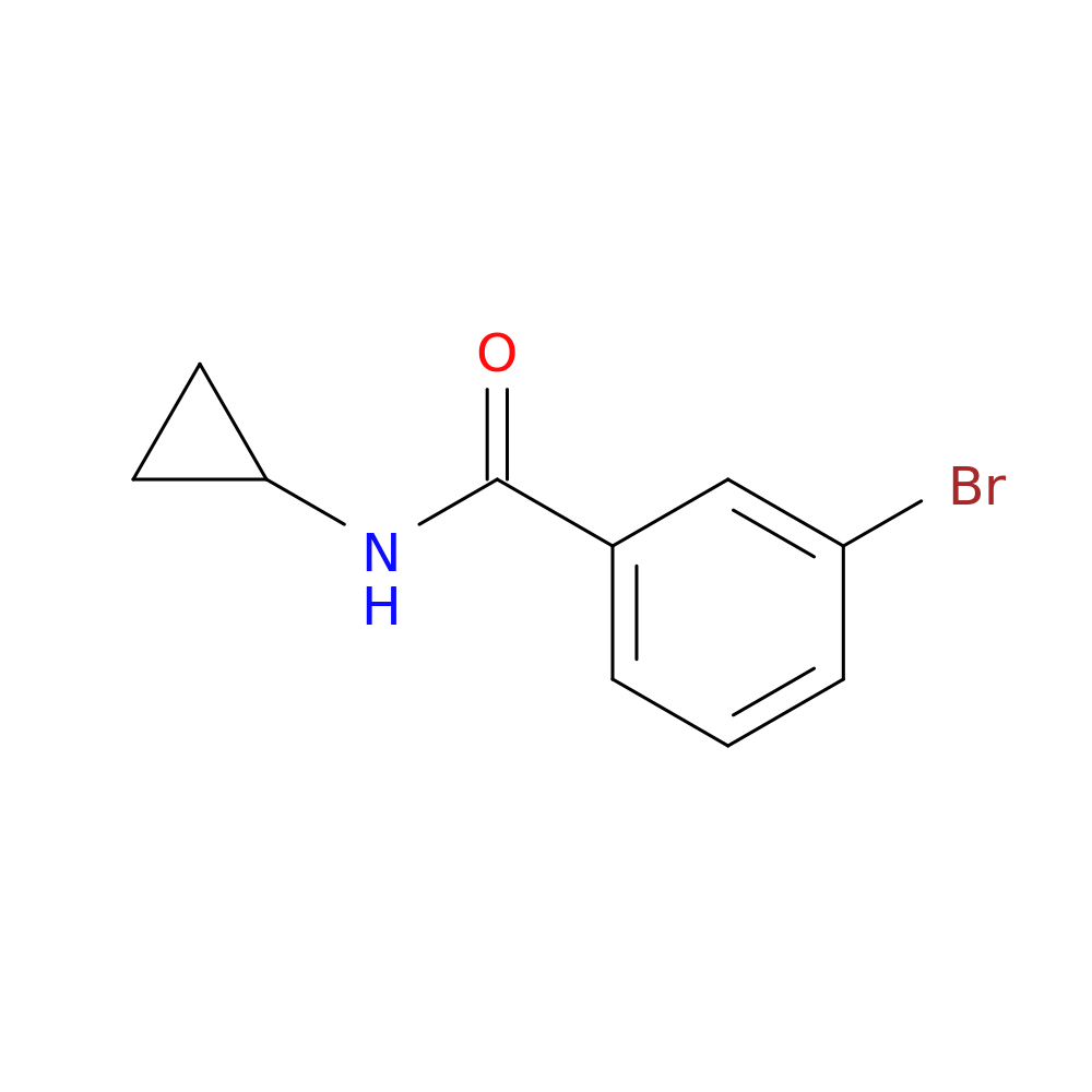 3-Bromo-N-cyclopropylbenzamide