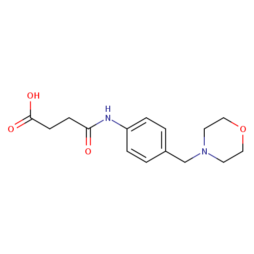 4-([4-(Morpholin-4-ylmethyl)phenyl]amino)-4-oxobutanoic acid