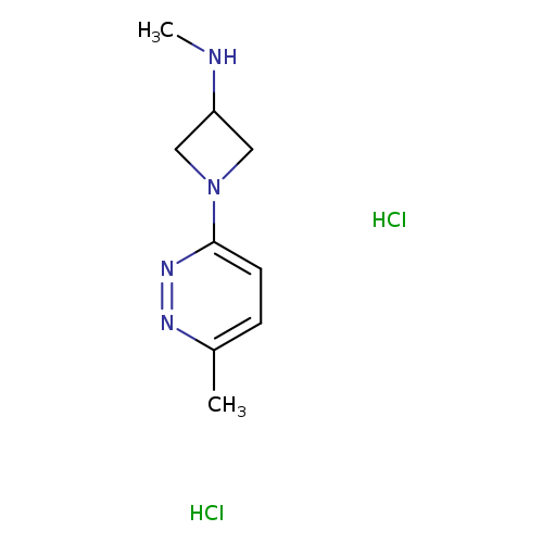N-methyl-1-(6-methylpyridazin-3-yl)azetidin-3-amine dihydrochloride