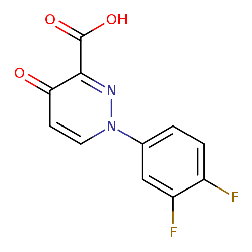 1-(3,4-difluorophenyl)-4-oxo-1,4-dihydropyridazine-3-carboxylic acid