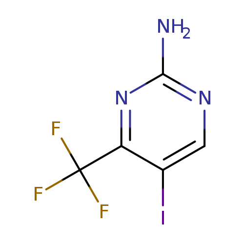 5-Iodo-4-(trifluoromethyl)pyrimidin-2-amine