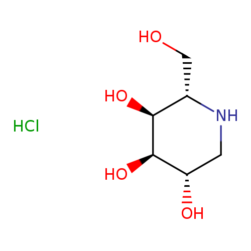 1-DEOXY-L-ALTRONOJIRIMYCIN, HYDROCHLORIDE