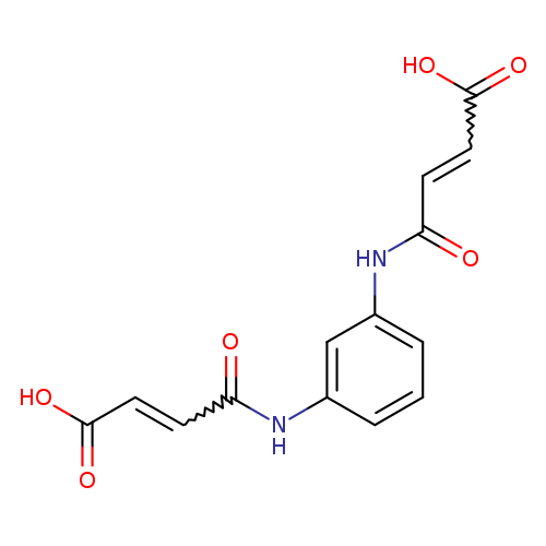 2-Butenoic acid, 4,4'-(1,3-phenylenediimino)bis[4-oxo-, (2Z,2'Z)-