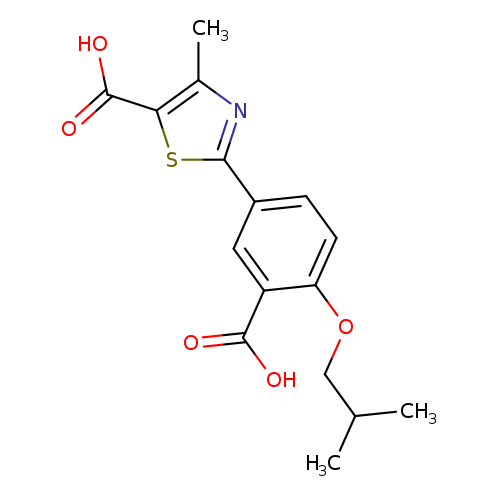 2-[3-Carboxy-4-(2-methylpropoxy)phenyl]-4-methyl-5-thiazolecarboxylic Acid