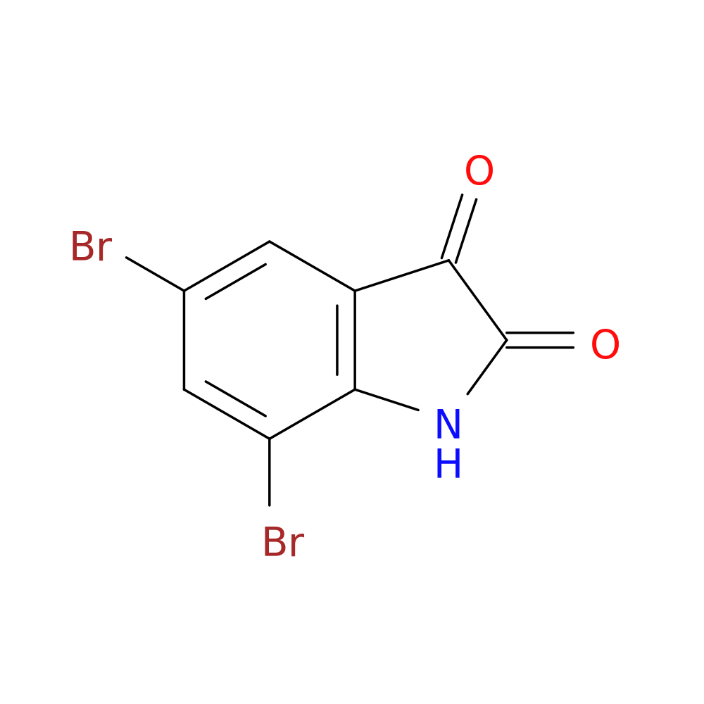 5,7-Dibromoindoline-2,3-dione