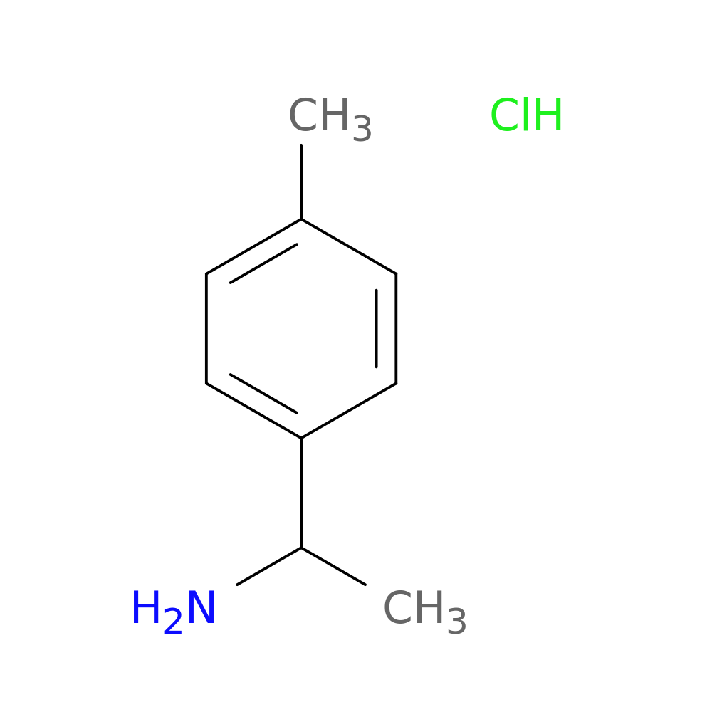 1-(4-methylphenyl)ethanamine, HCl