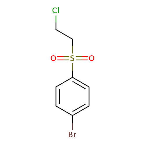 1-Bromo-4-[(2-chloroethane)sulfonyl]benzene