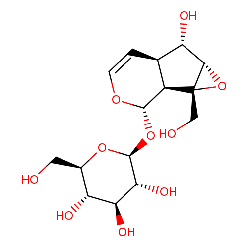 (1aS,1bS,2S,5aR,6S,6aS)-1a,1b,2,5a,6,6a-Hexahydro-6-hydroxy-1a-(hydroxymethyl)oxireno[4,5]cyclopenta[1,2-c]pyran-2-yl β-D-glucopyranoside