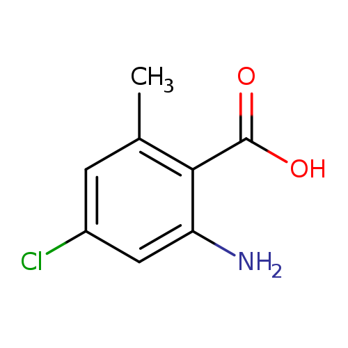 2-amino-4-chloro-6-methylbenzoic acid