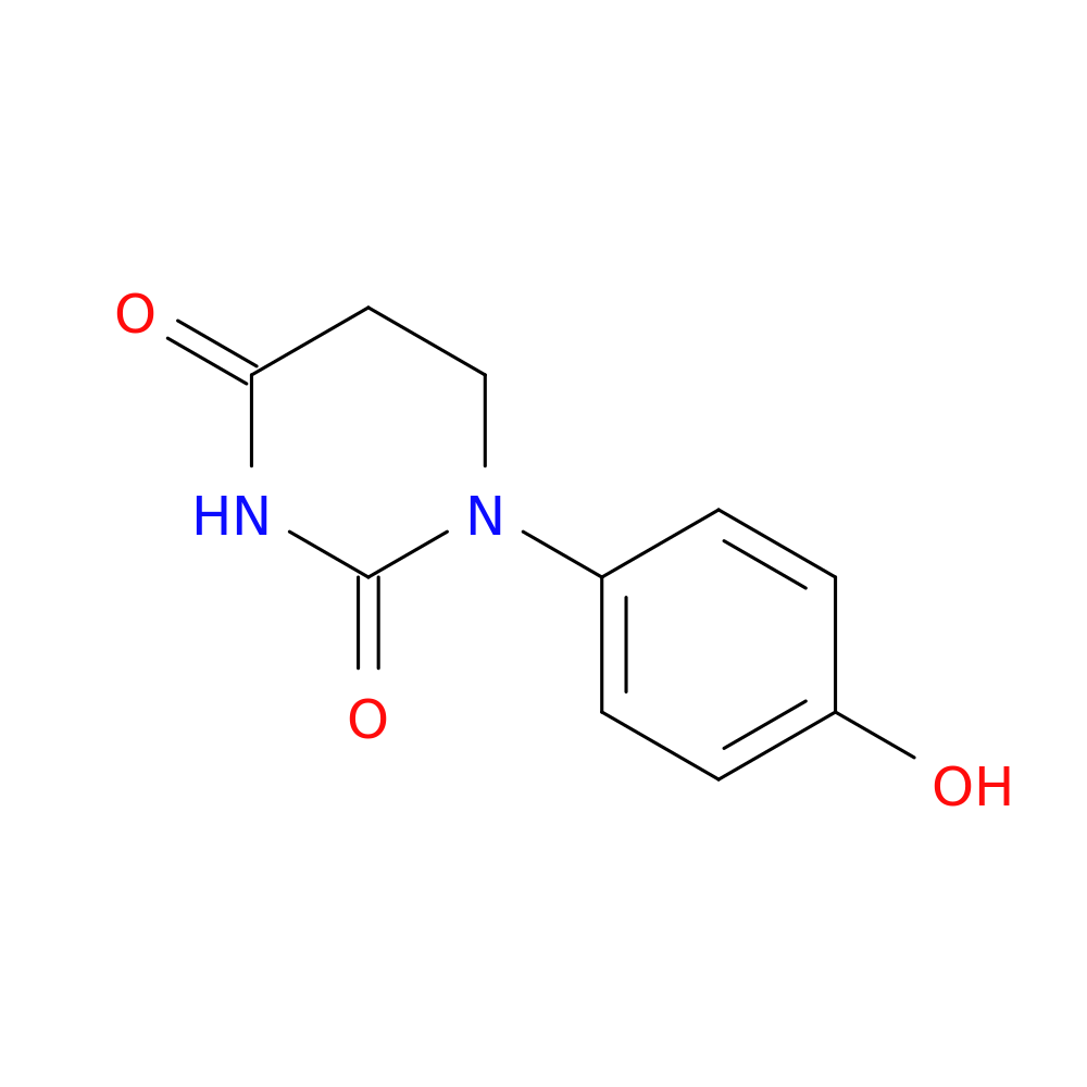 Dihydro-1-(4-hydroxyphenyl)-2,4(1H,3H)-pyrimidinedione