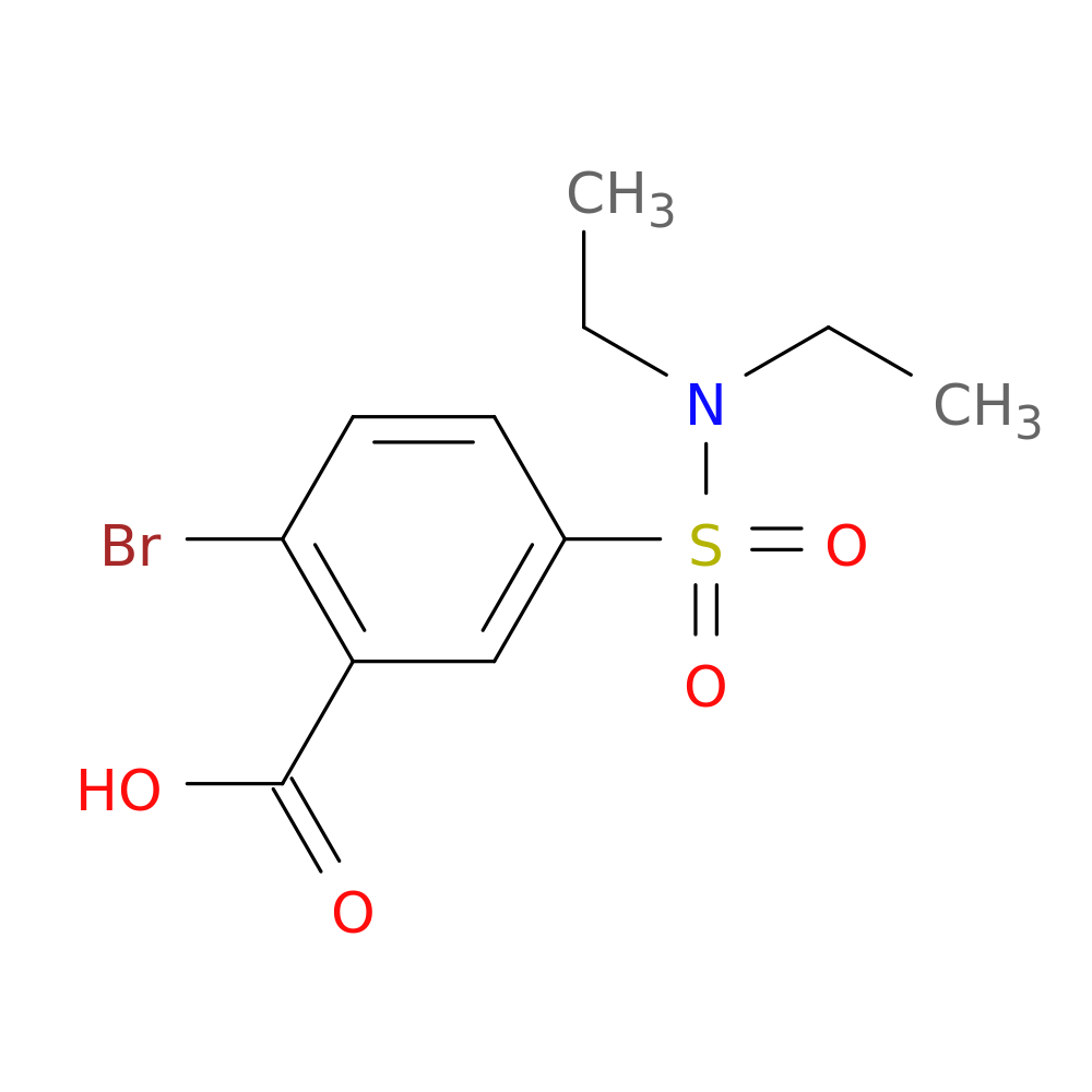 2-bromo-5-(diethylsulfamoyl)benzoic acid