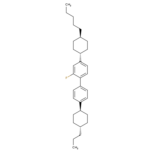 4-(TRANS-4-PENTYLCYCLOHEXYL)-4''-(TRANS-4-PROPYLCYCLOHEXYL)-2-FLUOROBIPHENYL