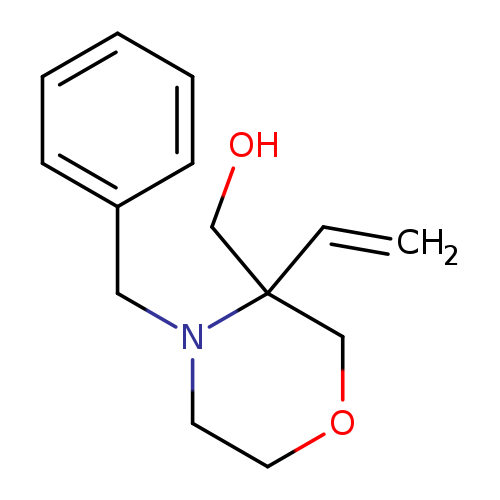 (4-benzyl-3-ethenylmorpholin-3-yl)methanol