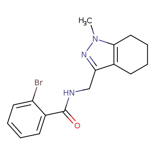 2-bromo-N-[(1-methyl-4,5,6,7-tetrahydro-1H-indazol-3-yl)methyl]benzamide